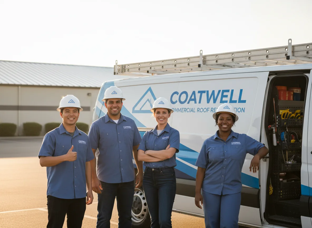 Commercial roof coating company in Bimble, KY